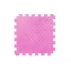 Коврик-пазл "Радуга" 50*50*1 см Плетёнка Eva-Line розовый
